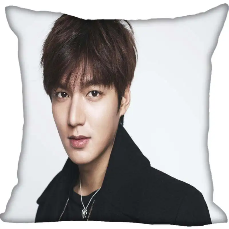 На заказ KPOP Lee Min ho квадратный чехол для подушки на заказ на молнии для спальни и дома Чехол для подушки 1 шт. на заказ 40x40 см