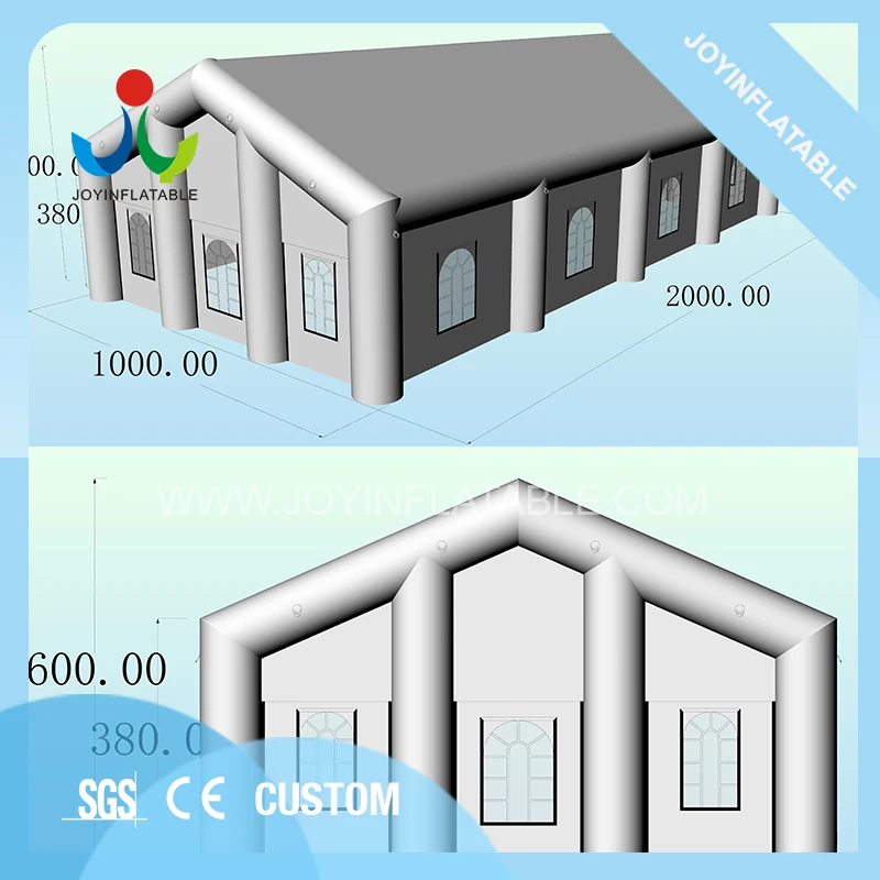 Large White Inflatable Party Tent, Inflatable Event Tent Customized Outdoor Camping Tent  Waterproof  Marquee PVC Tent Factory  1