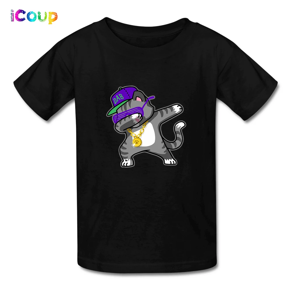 Cat cute dabbing T-Shirt Funny Dab Dance Gift