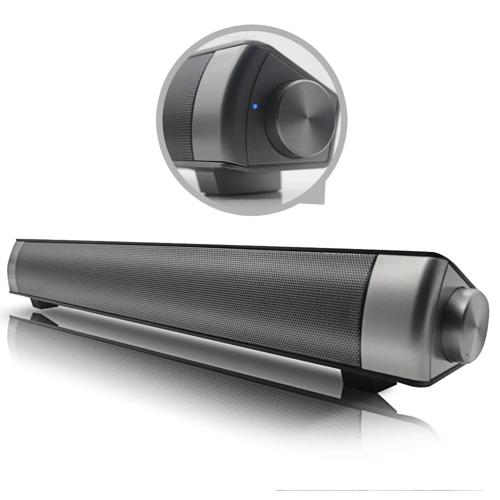 

Wireless Sound bar Bluetooth Speaker portable loudspeakers Stereo Soundbar for TV Computer TF Mp3 Play AUX Hands-free Speakers