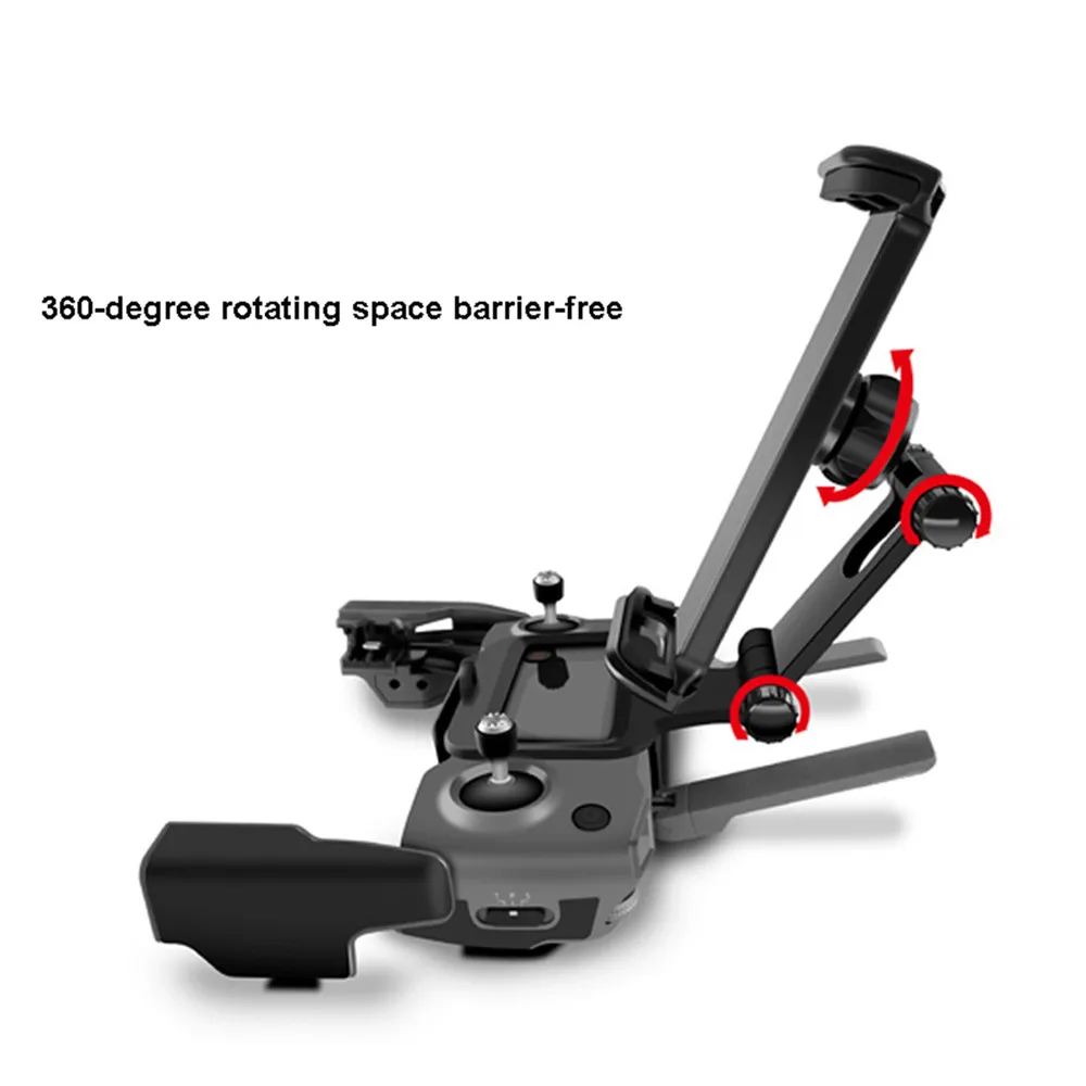 Цена Мобильный телефон планшет держатель для DJI MAVIC 2 Pro зум пульт дистанционного управления передний вид телефон Специальный кронштейн Дрон аксе...