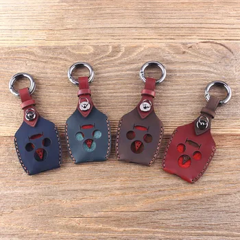 Cover chiave telecomando per Honda Odyssey Rigeline Accord 2 Bottoni 5 Cover chiave telecomando per Honda Odyssey Rigeline Accord 2 Bottoni - KEYYOU Chiave Del Cuoio Genuino di Caso Della Copertura Fob Per Honda Odyssey Rigeline Accord