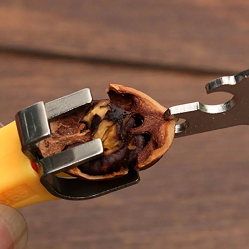 

2Pcs/set Quick Nutcracker Walnut Pliers Sheller Home Walnut Cracker Nut Opener Kitchen Tools LE66