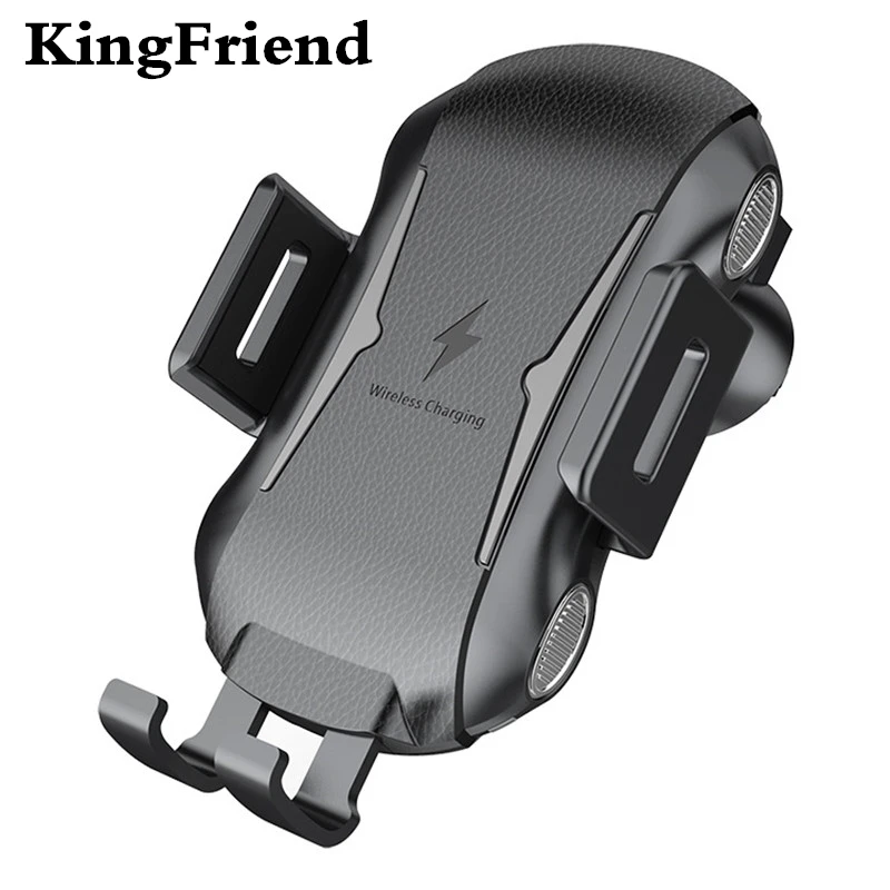 

KingFriend Infrared Sensor Automatic Qi Fast Wireless Car Mobile Phone Charger for iPhone X XS XR 8 Plus Samsung S9 S8 Note 9 8