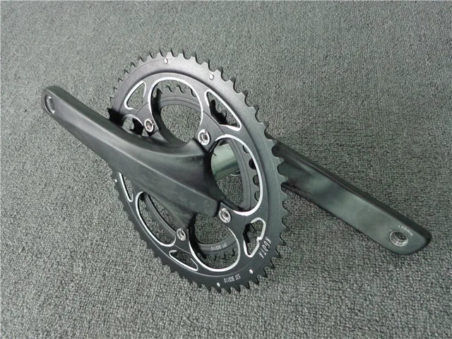 Cheap Crank Carbon Crankset Road Bike BB30 BCD110 53T/39T or 50T/34T