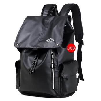 

Men's School Bag Student Notebook Bag Casual Backpack Waterproof Oxford Outdoor Travel Bag
