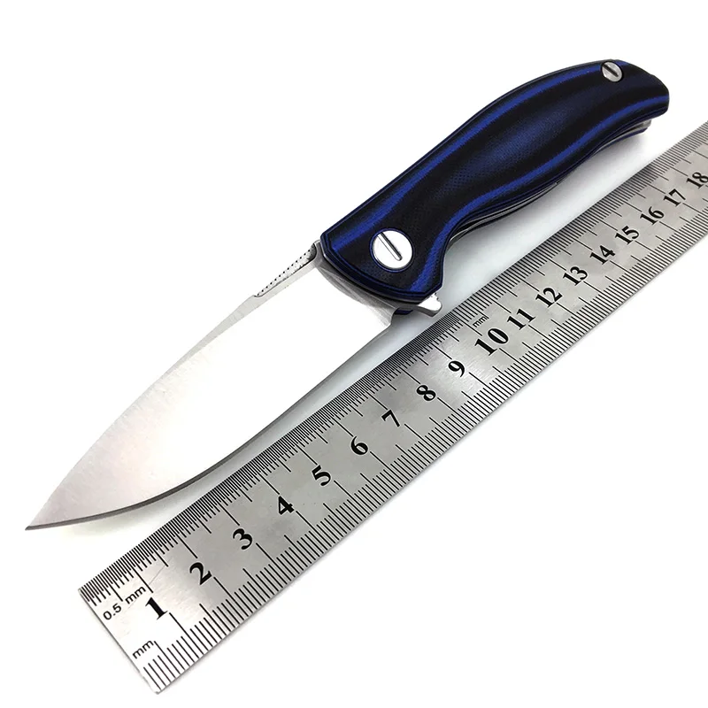 Comprar Oso F3 caza cuchillo plegable F95 Flipper combate táctico al aire libre Camping bolsillo G10 cuchillos de supervivencia EDC rescate herramientas Multi