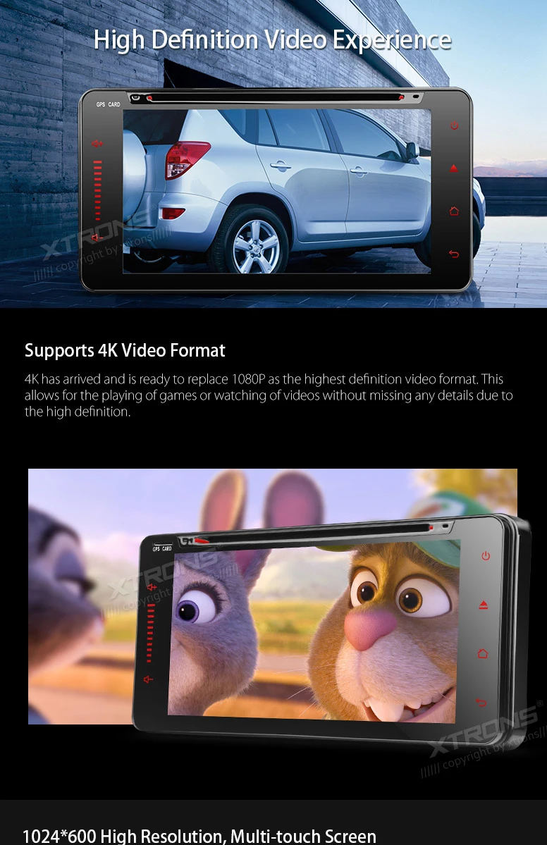 Excellent Android 6.0 OS 6.95" Octa-Core Car DVD for Toyota Vios 2003-2010 & FJ Cruiser 2003-2010 & Tundra 2003-2006 with 2GB RAM 32GB ROM 6