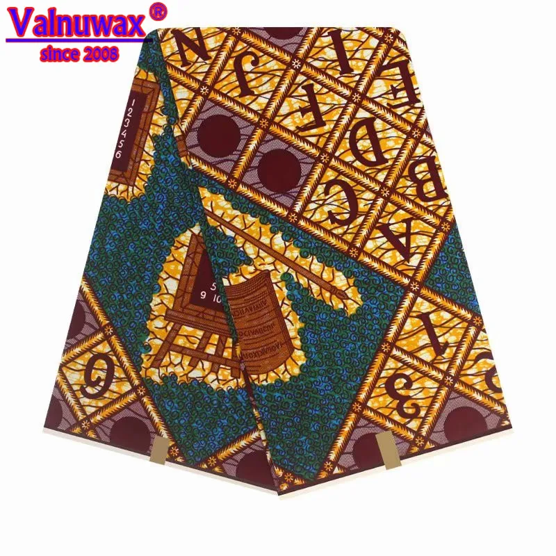 

2019 New Hollandais Wax African Fabric Ankara Fashionable Hojilou Dutch Wax African Wax Hollandais For Party Pagne Africain -DF