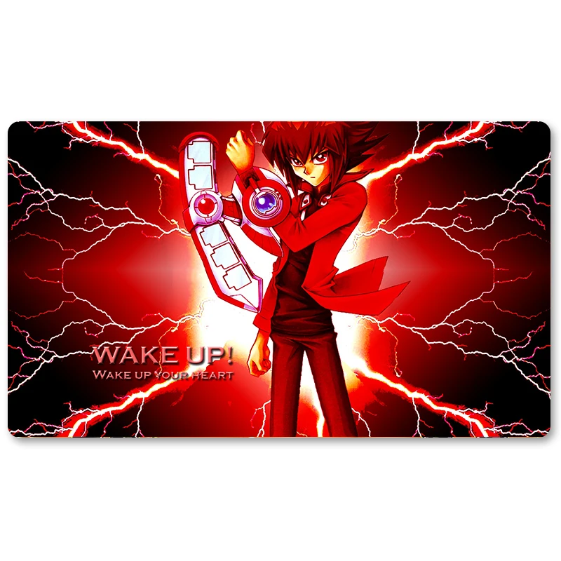 

Many - WAKE UP - Yu-Gi-Oh! Playmat Board Game Mat Table Mat for YuGiOh Mouse Mat
