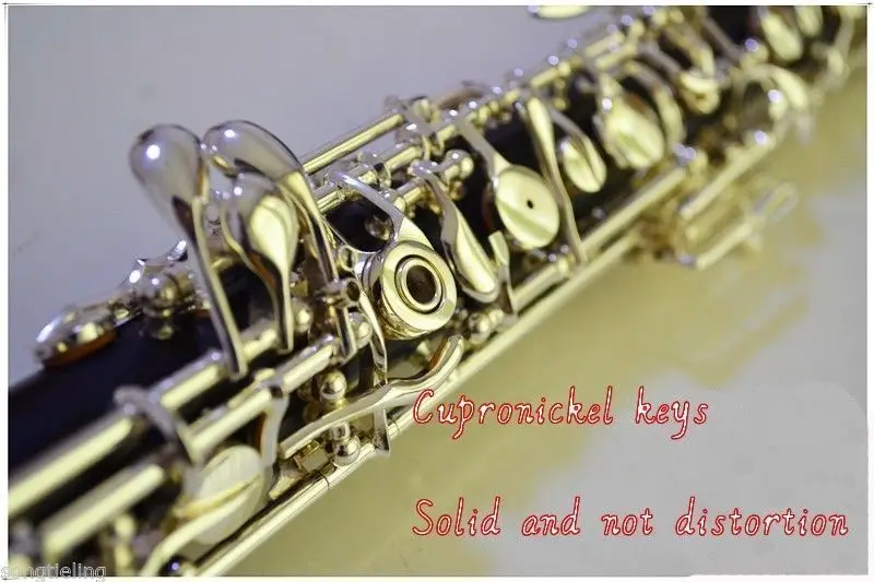Silver Plated C Key Semiautomatic Oboe with 3rd Octave Key with E Key