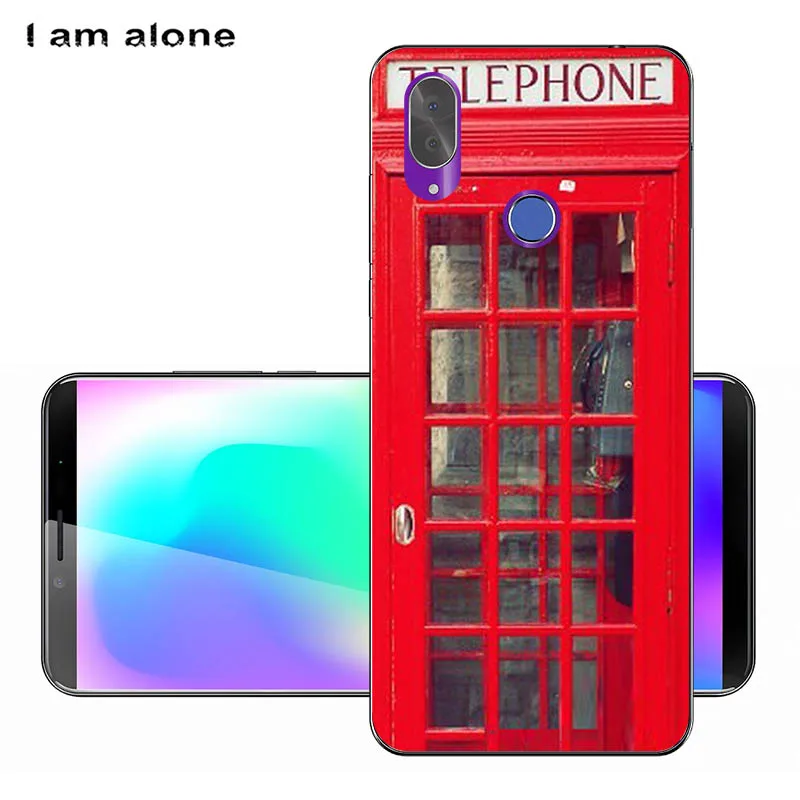 Чехлы для телефонов I am alone, для Cubot X19, 5,93 дюйма, мягкие, TPU, для мобильных телефонов, милые, модные, с мультяшным принтом, для Cubot X19, сумки - Цвет: Solf TPU W68