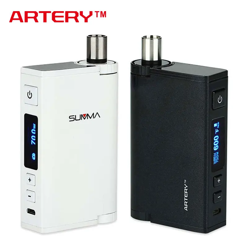 

Clearance 70W Artery Summa Starter Kit Box MOD AIO System with 5ml Tank Capacity & ASC Coil Electric Cigarette Vape VS Pal 2 Kit
