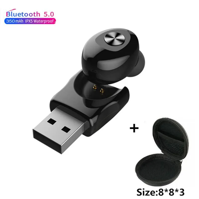 

XG12 Bluetooth 5.0 Earphone Stereo Wireless Earbuds HIFI Sound Sport Earpieces Handsfree Headset with Mic For Samsung All Phone