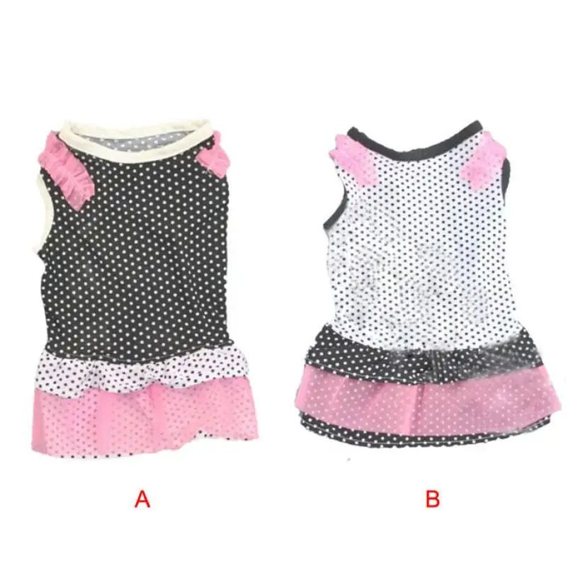 Модное платье принцессы в горошек для щенка собаки|pet dog dress|dog princess dressdog dress |