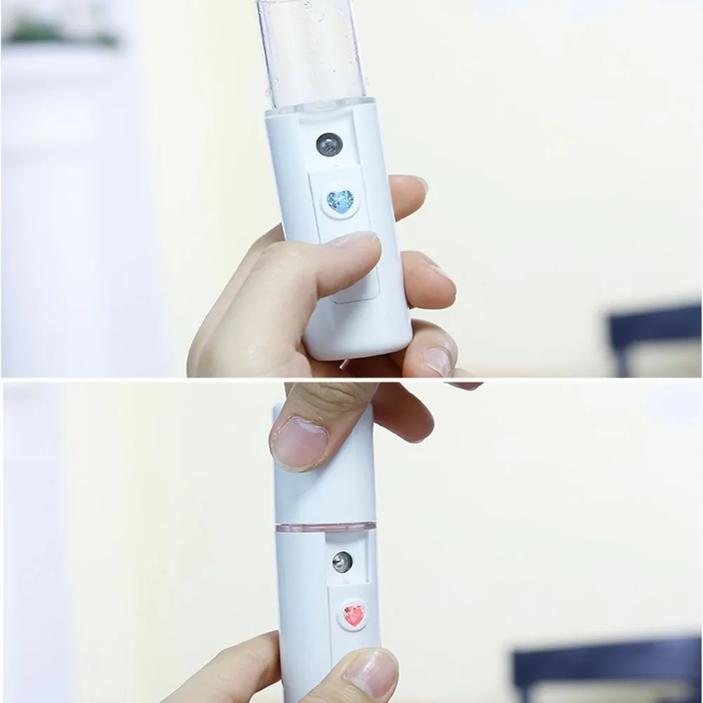 Портативный миниатюрный опрыскиватель лица тела небулайзер Паровая установка увлажняющий уход за кожей Mini USB спрей для лица Инструменты для красоты L3