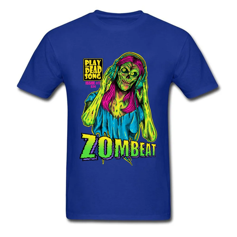  Normal T Shirt Family Short Sleeve Mens Tshirts TpicOriginaltitle Simple Style Fall Top T-shirts Round Neck Drop Shipping Zombeat blue