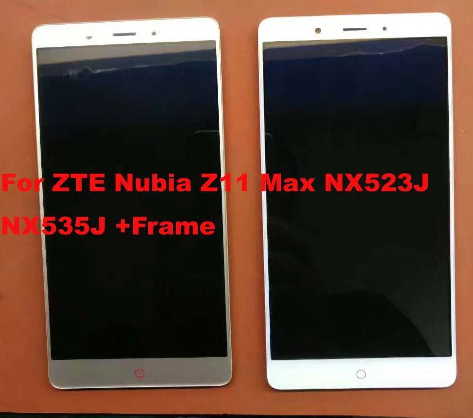 

100% Original Full LCD Display Touch Screen Digitizer Assembly For ZTE Nubia Z11 Max NX523J NX535J +Tools White