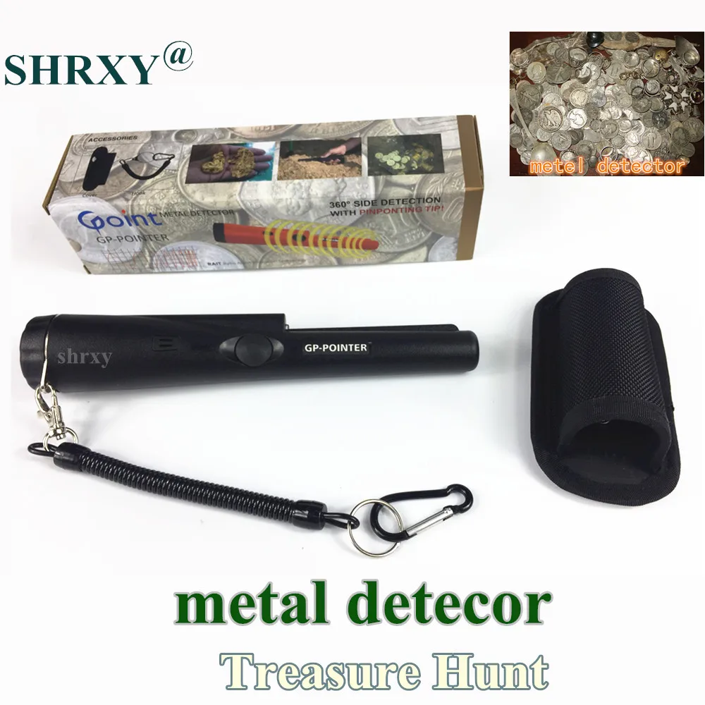 

2019 Upgraded Sensitive Metal Detector GP Pointer Pinpointing Hand Held Gold Metal Detector Water-resistant with Bracelet