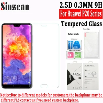 

Sinzean 100PCS For Huawei P20 lite 2019 tempered glass for P20 Lite/P20 Pro protector 2.5D 9H 0.3mm