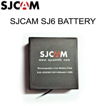 

Original SJCAM Brand 3.8V 1000mAh 3.7Wh Li-ion Battery Black for SJCAM SJ6 LEGEND Sport Camera Batteries