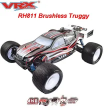 Радиоуправляемая автомодель трагги, VRX Racing RH811 бесщеточный 1/8 весы электрические машинки на радио управлении, 120A ESC/3674 мотро/2*7,4 V 3250mAH литий-полимерный аккумулятор/2,4 ГГц