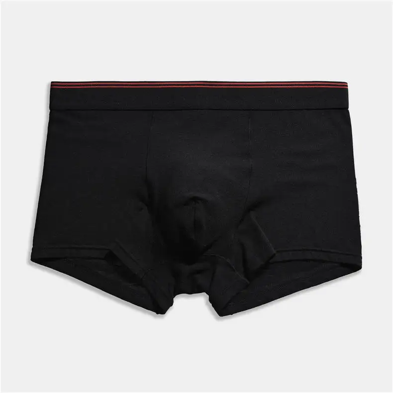 UYEEMU Boxers Men Underwear Modal Mens Boxer Shorts Solid Homme Pull Panties Sexy Male Underpants 3Pcs Lot Gray White Black Gray-02