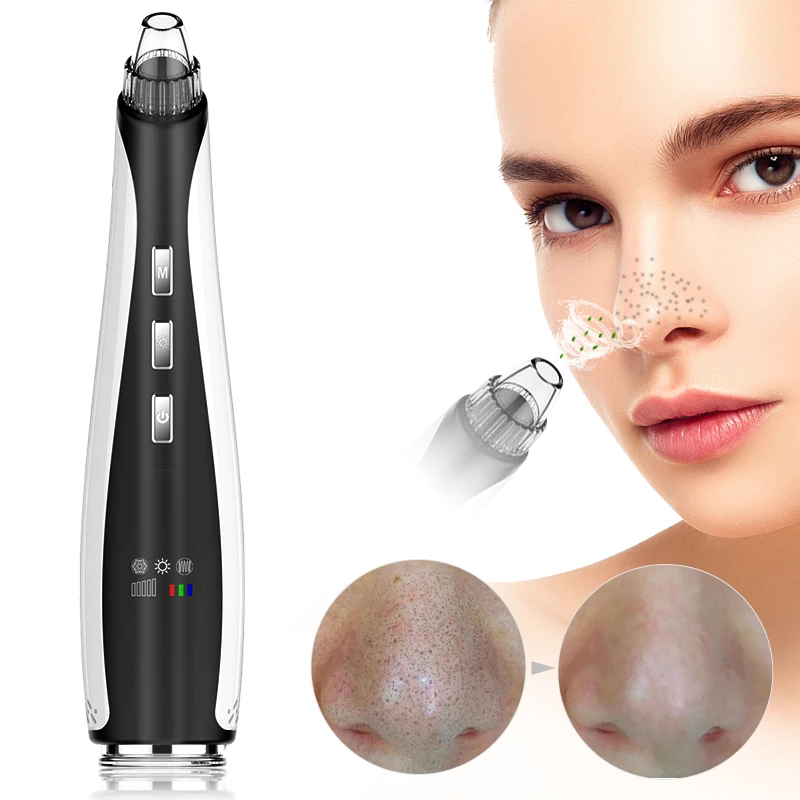 

Electric Blackhead Removal Skin Care Pore Vacuum Acne Pimple Removal Vacuum Suction Face Pore Cleaner Skin Cleaning Tools