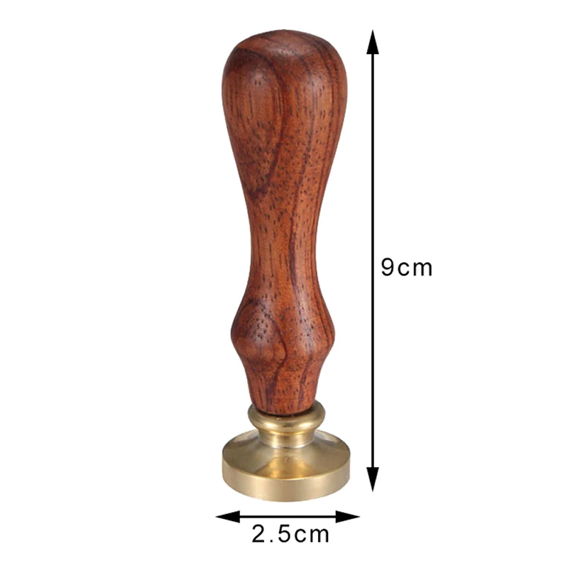  1pc Tree Pattern Wax Seal Stamp Retro Wooden Antique Sealing Wax Scrapbooking Stamps Craft Wedding 