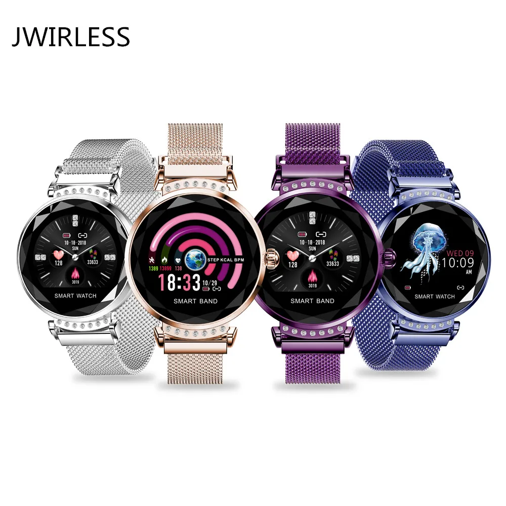 Jwireless Fashionable Smart Wristband IP67 Waterproof H2 Smart Bracelet Heart rate monitor Smart Band For Xiaomi iPhone Huawei