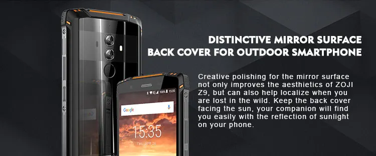 HOMTOM ZOJI Z9 6GB RAM 64GB ROM Helio P23 MTK6763 2.0GHz Octa Core 5.7 Inch Incell Corning Gorilla Glass HD+ Screen Dual Camera IP68 Waterproof Android 8.1 4G LTE Smartphone