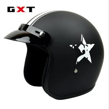 

2019 New GXT safety retro motorcycle helmet motorbike helmets for Four Seasons made of Glass fiber reinforced plastic