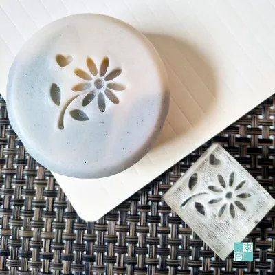 

flower handmade soap standard Mini soap diy stamp seal chaprter3*3cm