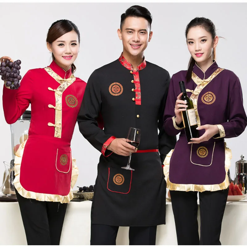 Staff Workwear Hotel Hot Pot Shop Clothing Chef Restaurant