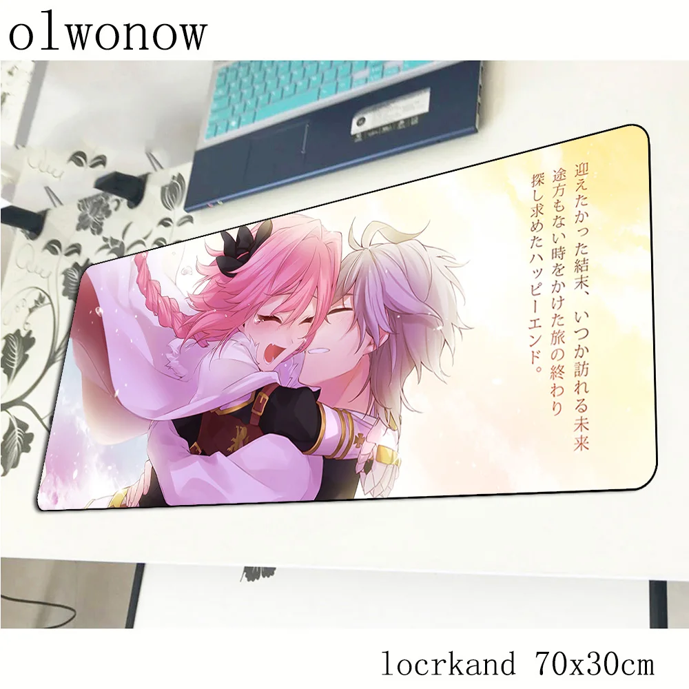 Fate Apocrypha коврик для мыши gamer 700x300x2 мм notbook игровой большой красивый от