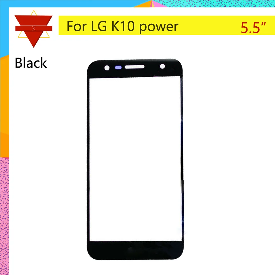 10 шт./партия 5 дюйма для LG X Power 2 2/K10 X500 M320 передний внешний экран стеклянный