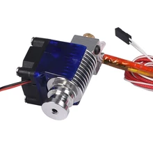 3D V6 3D принтер J-головки hotend с один вентилятор охлаждения для 1.75 мм/3.0 мм прямая нить Уэйд экструдер 0.3/0.4/0.5 мм сопла