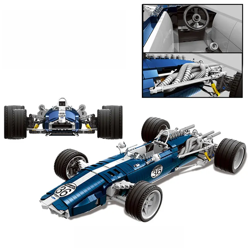 Legoed technic LepinS Blue Racing Car model kits F1 super car toy Set Building Blocks Bricks DIY Toys Educational Christmas Gift Legoed technic LepinS Blue Racing Car model kits F1 super car toy Set Building Blocks Bricks DIY Toys Educational Christmas Gift
