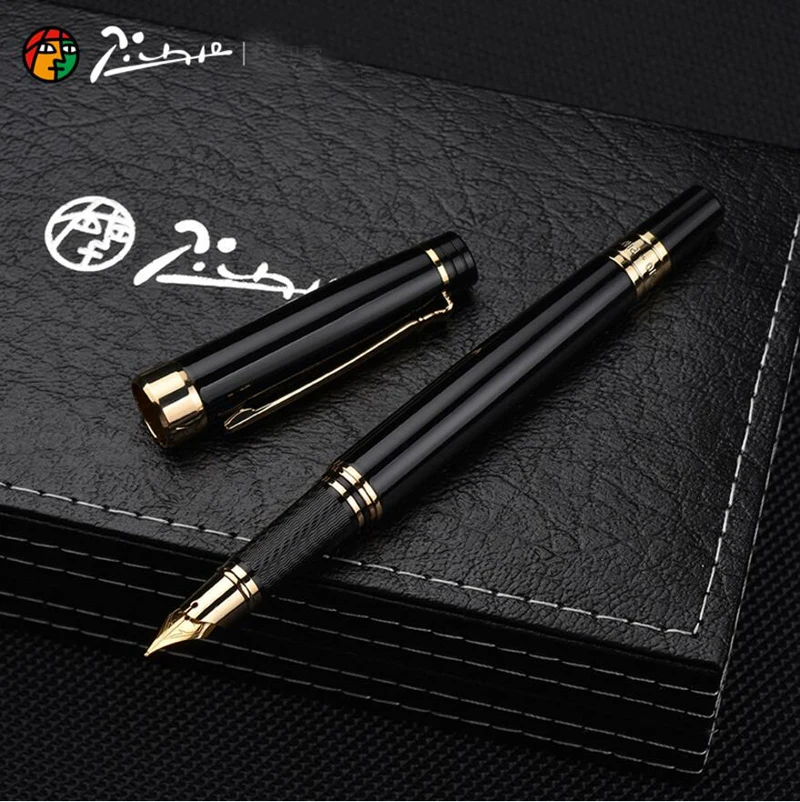 Luoshi-Picasso-Premier-Shape-917-Luxury-Ink-Fountain-Pen-Business-Executive-Fast-Writing-Metal-Gift-Pen(5) -
