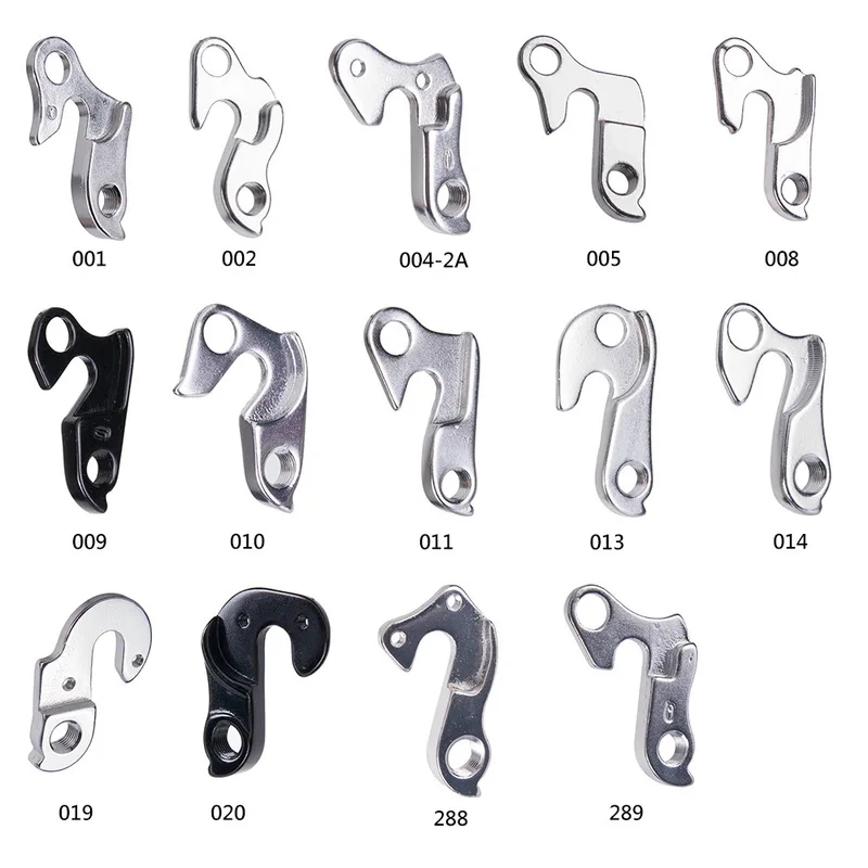 العالمي MTB الطريق دراجة دراجة سبيكة الخلفي Derailleur شماعات سباق الدراجات الجبلية إطار والعتاد الذيل هوك أجزاء