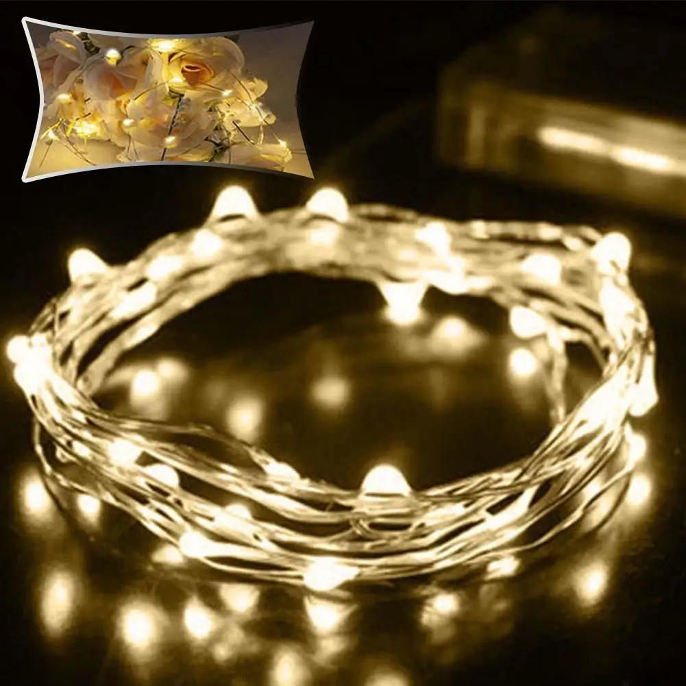 20 LED String Fairy Lights for Garland Party Wedding Decoration