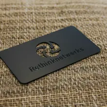 Металлическая карточка производство металлическая членская карта карточка из темного металла производство