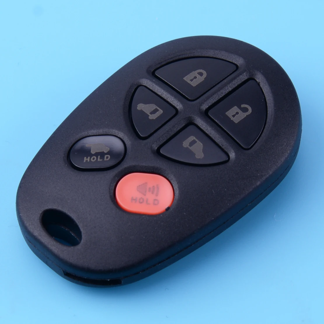 

DWCX 6 Button Remote Control Car Key Shell Case Cover Fob For Toyota Sienna 2004-2007 2008 2009 2010 2011 2012 2013 2014 2015