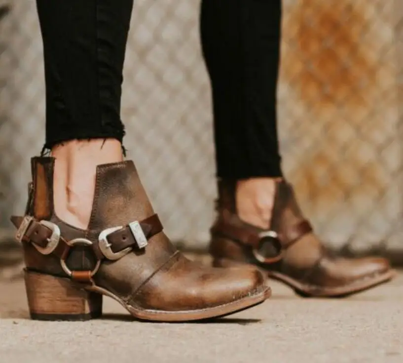 Женские весенние туфли-лодочки Chaussure Sapato Feminino Женская Винтажная обувь из