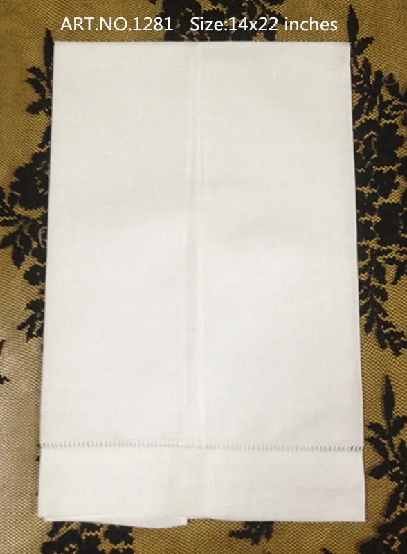 Набор из 12 модные унисекс платки 14x22 Белый ажурными льняной платок полотенца Винтаж носовой платок для гостей праздника