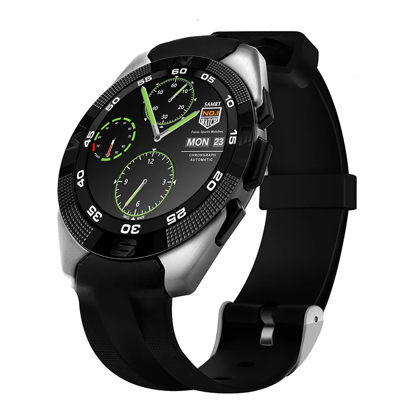 

Smart Sport Watch G5 with MTK2502c Heart Rate Monitor Bluetooth Notification Wristwatch for Samsung Xiaomi Hua wei Android