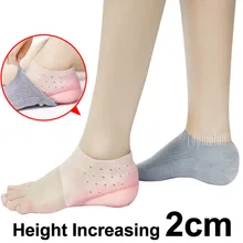 2 см невидимая высота подтяжки пятки носок вкладыши увеличивают повышенную гелевую стельку платье в носках облегчают подошвенный фасциит боль в ногах