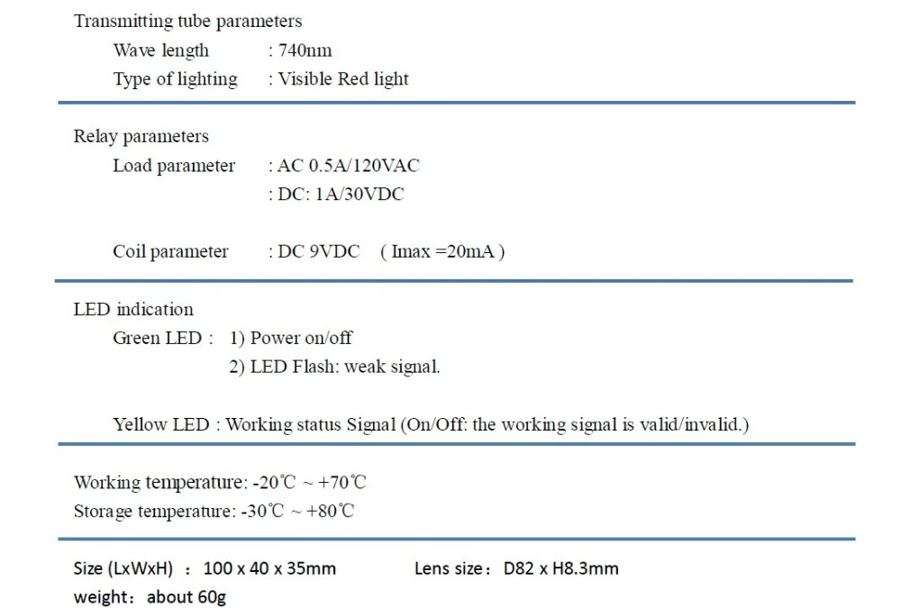 Стоимость! arrrival 12-24 В AC/DC беспроводной длинный диапазон ретро светоотражающий Тип фотоэлектрический луч YET611