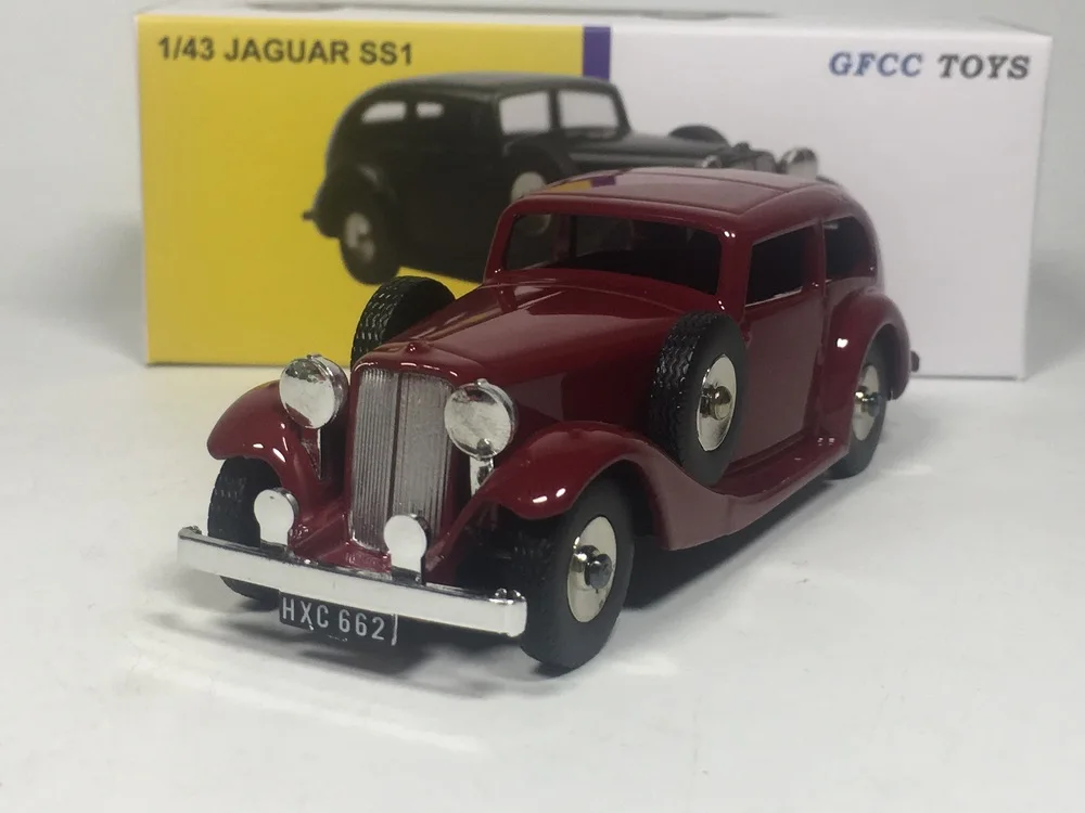 Dinky toys-GFCC TOYS JAGUAR SS1 литая модель автомобиля(красный