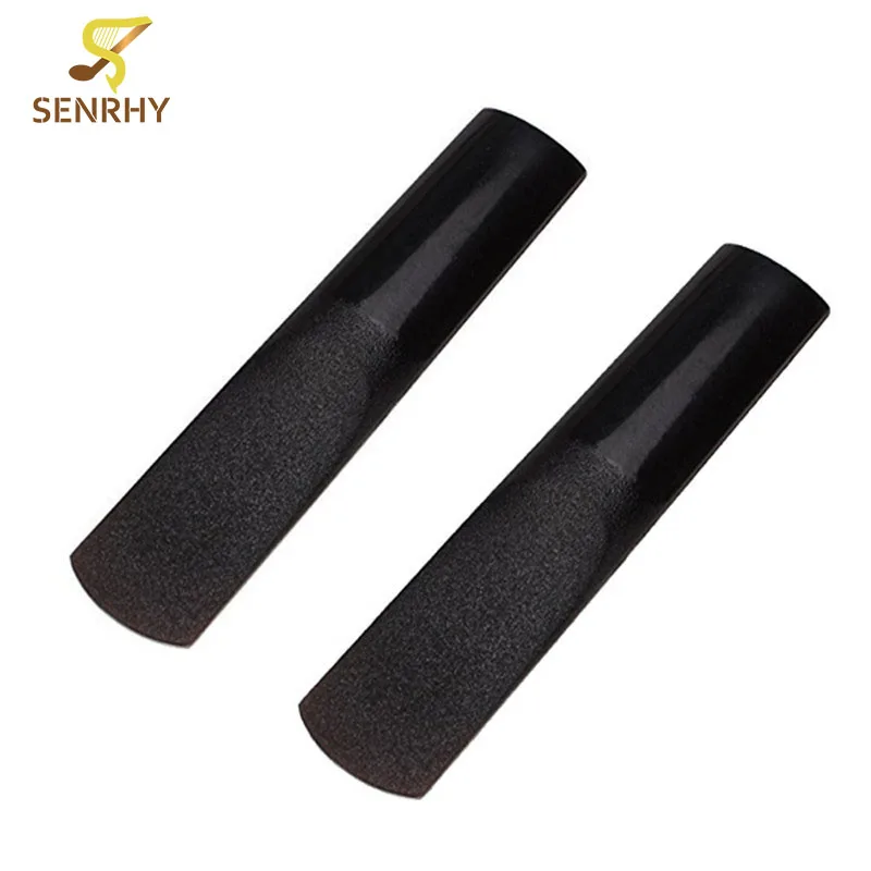 

Senrhy New Arrival 2Pcs/lot Eb F Alto Saxophone Plastic Resin Reeds Soft & Hard Direct Use Woodwind Instrument Parts Accessories